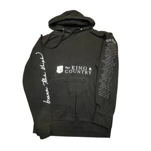 2019 For King & Country World Tour Black Hoodie Christian Band Merch Men Large